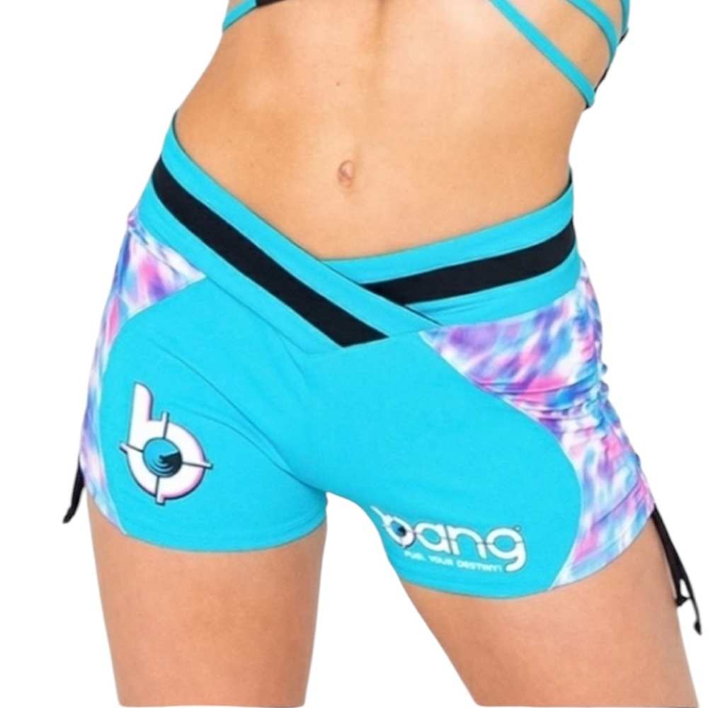Bang shorts white pink and blue color large size